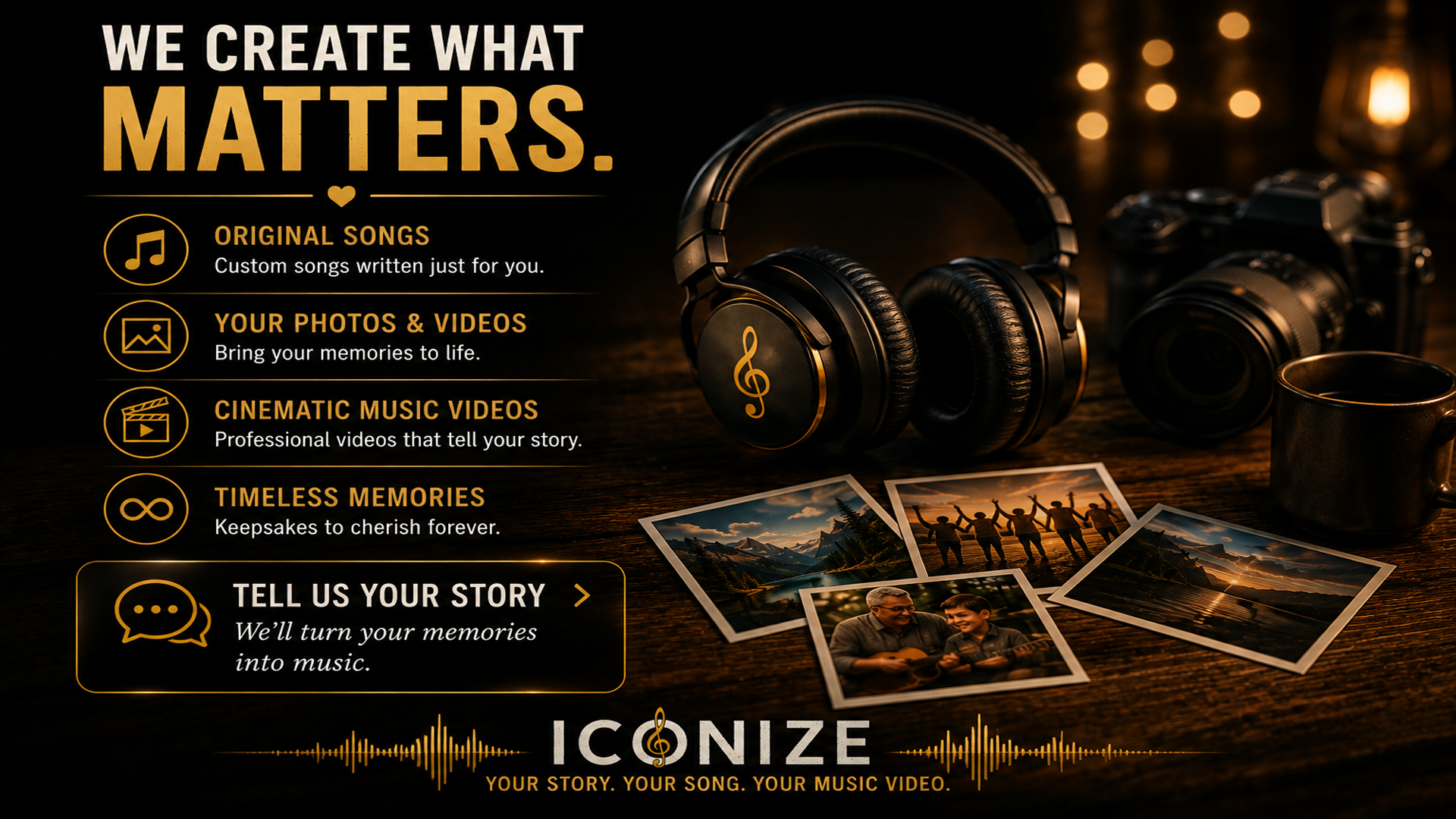ICONIZE creates what matters